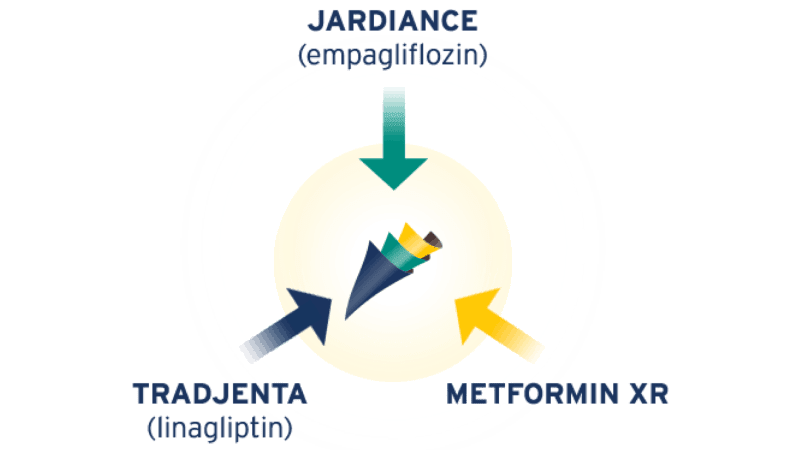 Jardiance, Tradjenta and Metformin XR Combined Jardiance, Tradjenta and Metformin XR Combined